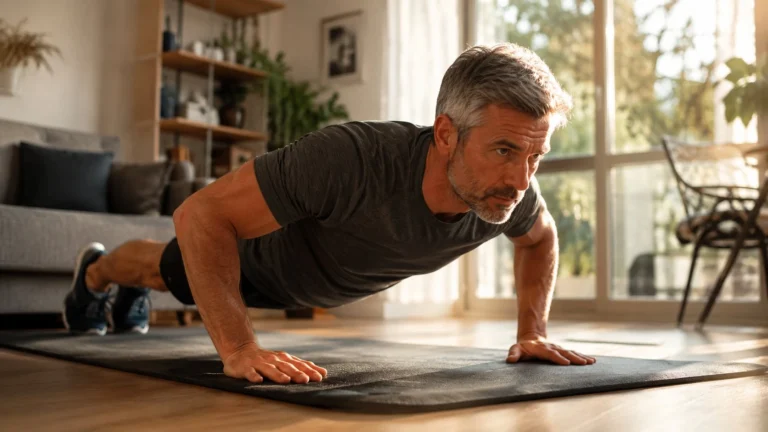 Calisthenics for diabetes home workout bodyweight squat with proper form